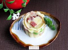 蘆筍臘腸土豆泥