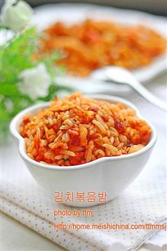 韓式辣白菜炒飯