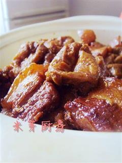 油豆条红烧肉