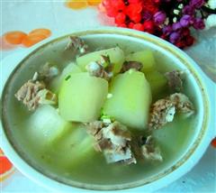 清淡冬瓜排骨湯
