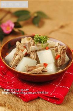 陈皮萝卜羊排汤