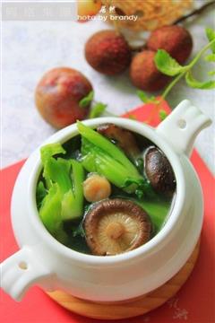 香菇芥菜汤