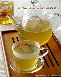 荷叶山楂蜂蜜茶
