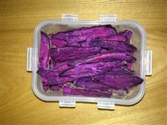 自制紫薯干一健康美味小零食