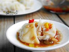 玉米马蹄猪肉饺子