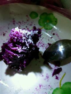 紫薯泥，排毒养颜促消化