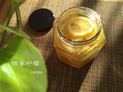 蜂蜜柠檬茶—皮肤白嫩嫩