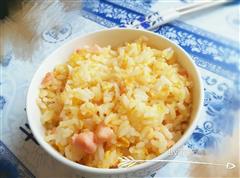 三文魚黃金蛋炒飯