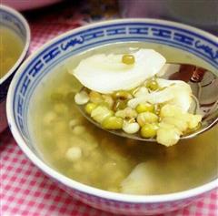 绿豆百合美白汤