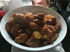 红烧排骨土豆