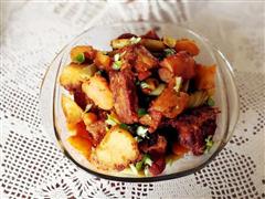 红烧排骨土豆豆角