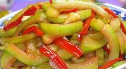 9种清爽可口的凉拌西瓜皮做法