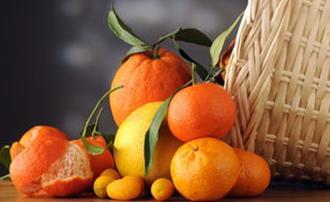 让孩子多吃柑橘可预防近视