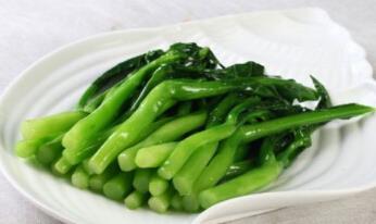 油菜芥蓝要经常吃 钙含量高营养丰富