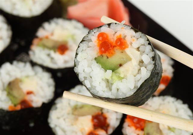 异域美食 日本家常寿司