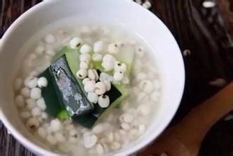 养颜瘦身的冬瓜薏仁汤 养颜瘦身的冬瓜薏仁汤