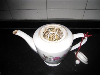 我用茶壶发绿豆芽的做法步骤4