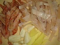 杂蔬干鱿虾条的做法步骤1