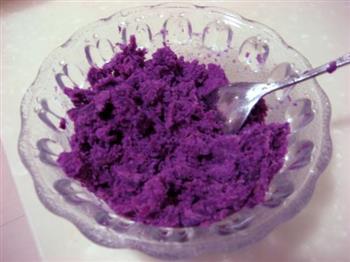 水果紫薯酸奶的做法步骤1
