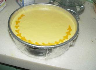 芒果冻芝士蛋糕的做法步骤22
