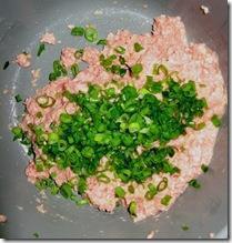 牛肉白菜豇豆饺子的做法图解3
