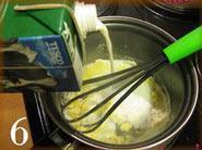 奶油鸡蓉蛤蜊汤的做法步骤13