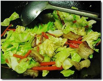干锅包心菜的做法步骤4