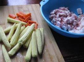 鲜嫩玉米笋的做法步骤1