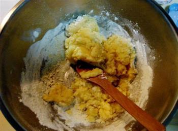 黄油核桃酥饼的做法步骤4