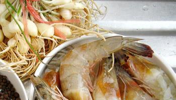 香蒜干锅虾的做法步骤1