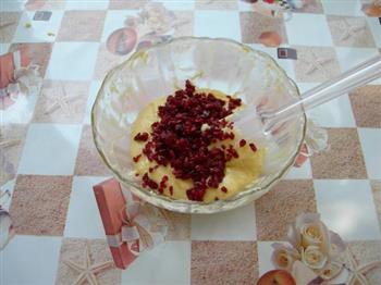 蔓越莓麦芬蛋糕的做法步骤8