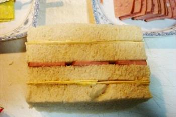 起酥三明治的做法步骤16