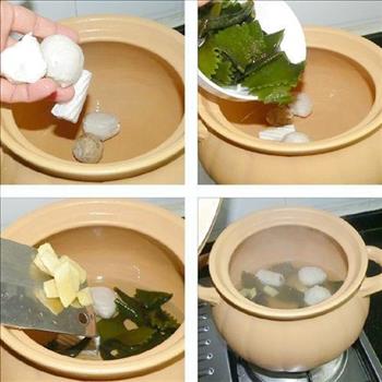 海带茎鱼丸汤的做法步骤2