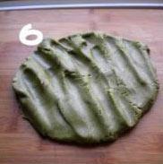 茶香蜜豆饼干的做法步骤7