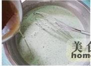 抹茶豆腐布丁的做法步骤8