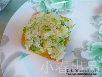 豆腐米饭三明治的做法步骤6