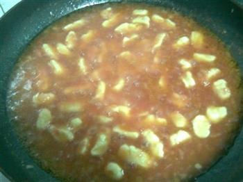 茄汁土豆面疙瘩的做法步骤3