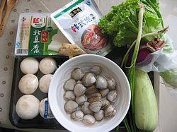 韩式泡菜蛤蜊汤的做法图解1