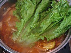 韩式泡菜蛤蜊汤的做法步骤10