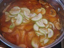 韩式泡菜蛤蜊汤的做法图解8