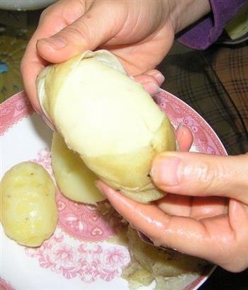 芝士烤彩色土豆泥的做法步骤4