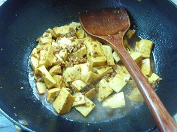 鲜辣肉末豆腐的做法步骤5