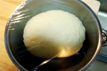 鲜牛奶白土司面包的做法步骤6