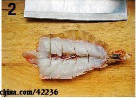 芝士焗虾的做法图解2