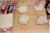 培根奶酪面包卷的做法步骤2