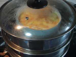 胡葫芦茄汁蛋羹的做法步骤17