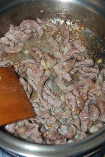 豆角炒肉的做法步骤3