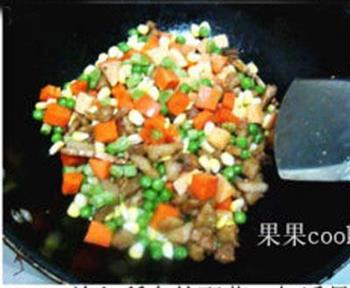 什锦糯米饭的做法步骤5