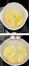 鸡蛋萝卜丝汤的做法步骤3