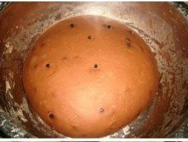心形巧克力面包的做法步骤3